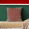 Kourtney Blue Satin Cushion Cover