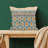 Ragnar Multi-Coloured Satin Cushion Cover