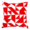 Sykes Multicolor Geometric 16 X 16 Inches Polyester Cushion Cover Set Of 5