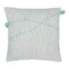 Raalhu Blue Cotton Cushion Cover