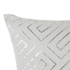 Tony White Cotton Cushion Cover