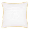 Maliku Yellow Cotton Cushion Cover
