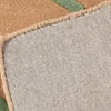 Beige trellis rug