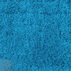 Blue Solid Soft Feel Anti-Skid Polyester Carpet -5X7 Feet