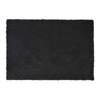 Grey Solid Soft Feel Anti-Skid Polyester Carpet -4X6 Feet