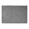 Silver Solid Soft Feel Anti-Skid Polyester Carpet -3X5 Feet