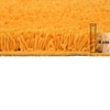 Yellow Solid Soft Feel Anti-Skid Polyester Carpet -4X6 Feet