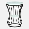 Metalwring Metal Side Table in Black Colour