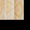 Xanthe Cream Color Geometric Long Door Curtain - Set of 2
