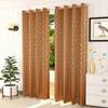 Emersyn Mouse Color Floral Door Curtain - Set of 2