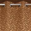 Emersyn Mouse Color Floral Door Curtain - Set of 2