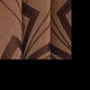 Orion Brown Color Geometric Long Door Curtain - Set of 2