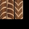 Nora Mouse Color Abstract Door Curtain - Set of 2