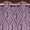 Oisin Pink Color Abstract Door Curtain - Set of 2