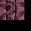 Imana Purple Color Floral Long Door Curtain - Set of 2