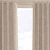Ashanti Beige Polycotton Room-Darkening 7 ft Door Curtain