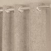 Ashanti Beige Polycotton Room-Darkening 7 ft Door Curtain