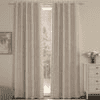 Ashley Beige Polycotton Room-Darkening 7 ft Door Curtain Set of 2