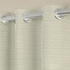Chassidy Cream Polyester Room-Darkening 7 ft Door Curtain