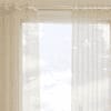 Geraldine Gold Polyester Sheer 7 ft Door Curtain