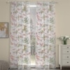 Christoph Multicolor Polyester Sheer 7 ft Door Curtain