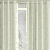 Angelina Off White Polyester Room-Darkening 7 ft Door Curtain Set of 2