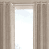 Farbine Beige Polycotton Room Darkening 5 ft Window Curtain