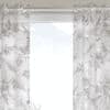 Christian Multicolor Polyester Sheer 5 ft Window Curtain
