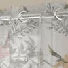 Christian Multicolor Polyester Sheer 5 ft Window Curtain