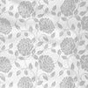 Faith White Polycotton Sheer 5 ft Window Curtain