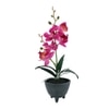 Grey 1 Pieces Orchid Artificial Plant With Pot