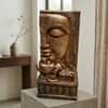 Water Fountain Lotus Buddha Serenity Water Fountain in Multicolor Colour