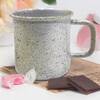 Metalsmith Metal Coffee Mug White Reusable Drinking Mug