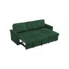 Scarlet  Pull Out Sofa cum Bed  in Turquoise Colour