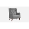 Ruby Accent Chair in Grey Colour