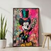 The Castle Decor Classic Cartoon Pop Art Wall Art Framed Painting 20x30 Inch