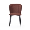 Nimbus Fabric Dining Chair in Maroon Colour