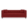 Windsor Premium 3 Seater Fabric Sofa in Salsa Red Colour