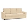 Apollo Sofa Set (Colour : Birch Beige, Cushion : Hard, Back Type : High Back, Seater : 3+1+1)