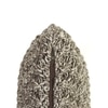 Popcorn Dark Pewter Natural Cushion Cover 16X16  Inches
