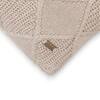 Danube Light Beige Melange Decorative Cushion Cover 12 x 20 Inches
