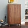 Webster 24 Pair Shoe Rack in Sheesham Finish