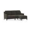 Abbey Sectional Sofa (Colour : Smoke Grey, Cushion : Soft, Seater : Right Aligned 2 Seater + Right Aligned Chaise)
