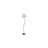 Jasper Multicolour Fabric Floor Lamp with Black Iron Base