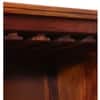 Rangrez Sheesham Wood Bar Cabinet in Honey Oak Finish