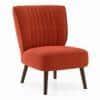 Grace Lounge Chair in Lava Colour