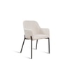 Bravura Fabric Dining Chair in Beige Colour
