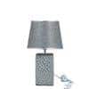 Grey Rectangular Base Table Lamp