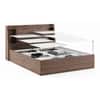 Scott Storage Bed Size - King Finish - Classsic Walnut
