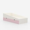Ramp Up Single Bed in White and Pink